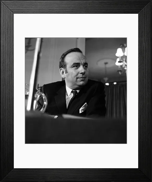 Framed Print : Rupert Murdoch, News of the World takeover bid. 24th October 1968 Framed Print : Rupert Murdoch, News of the World takeover bid. 24th October 1968
