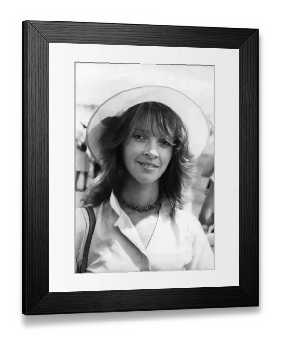 Framed Print : Sabrina Guinness at society event - June 1980 ----- SABRINA Framed Print : Sabrina Guinness at society event - June 1980 ----- SABRINA