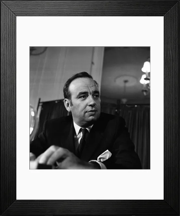 Framed Print : Rupert Murdoch, News of the World takeover bid. 24th October 1968 Framed Print : Rupert Murdoch, News of the World takeover bid. 24th October 1968