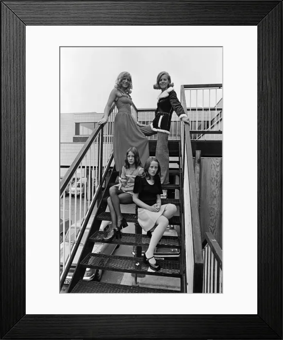 Framed Print : Fashion show at the Cleveland Centre, Middlesbrough. 1973 Framed Print : Fashion show at the Cleveland Centre, Middlesbrough. 1973