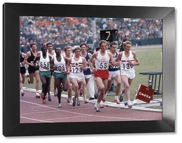 The Commonwealth Games. The mens 5000 meters, which was won by Ian Stewart (316)