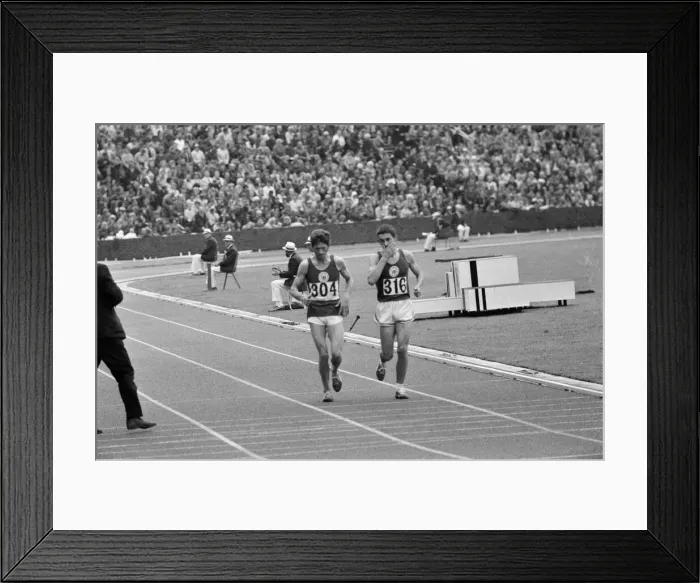 Framed Print : The Commonwealth Games. Pictured after the mens 5000 meters Framed Print : The Commonwealth Games. Pictured after the mens 5000 meters