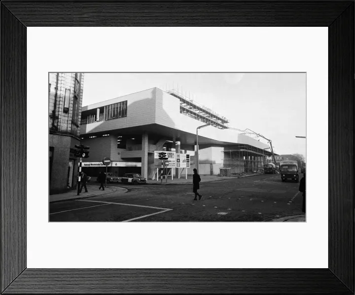 Framed Print : Construction of the Cleveland Centre, Middlesbrough. 1972 Framed Print : Construction of the Cleveland Centre, Middlesbrough. 1972