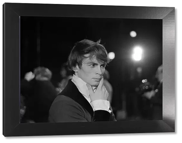 Rudolf Nureyev during the press call for the Royal Ballets latest production Marguerite