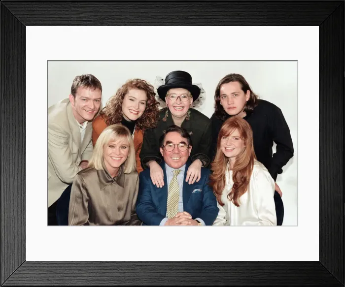 Framed Print : Shauna Lowry, Su Pollard, Sid Owen, Sue Barker, Ronnie Corbett Framed Print : Shauna Lowry, Su Pollard, Sid Owen, Sue Barker, Ronnie Corbett