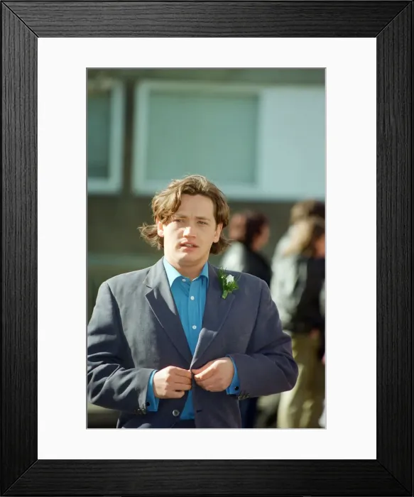 Framed Print : The cast of EastEnders filming scenes for the wedding of characters Ricky Butcher Framed Print : The cast of EastEnders filming scenes for the wedding of characters Ricky Butcher