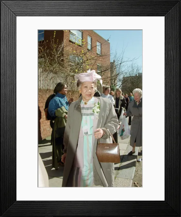 Framed Print : The cast of EastEnders filming scenes for the wedding of characters Ricky Butcher Framed Print : The cast of EastEnders filming scenes for the wedding of characters Ricky Butcher