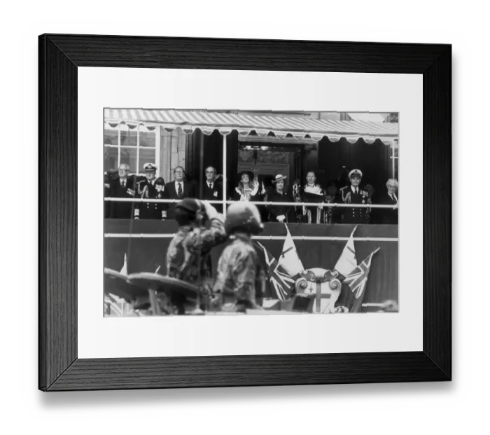 Framed Print : LORD LEWIN, JOHN NOTT, MARGARET THATCHER, SIR JOHN Y WOODWARD AND MICHAEL FOOT ON Framed Print : LORD LEWIN, JOHN NOTT, MARGARET THATCHER, SIR JOHN Y WOODWARD AND MICHAEL FOOT ON