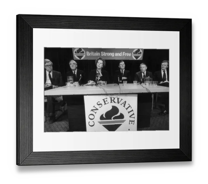 Framed Print : GEOFFREY HOWE, LORD WHITELAW, MARGARET THATCHER, CECIL PARKINSON Framed Print : GEOFFREY HOWE, LORD WHITELAW, MARGARET THATCHER, CECIL PARKINSON