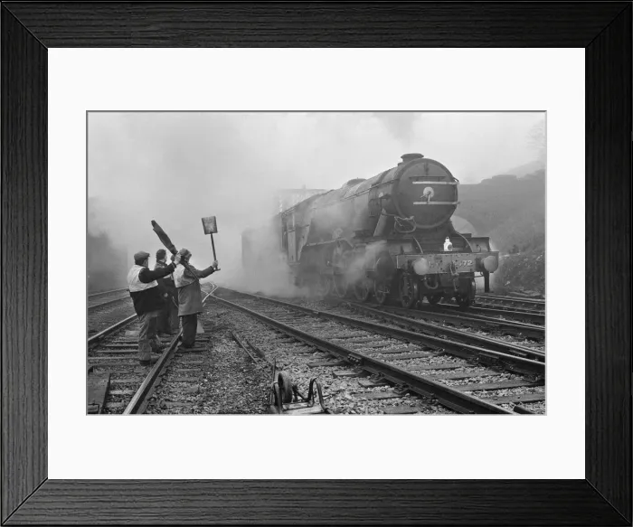Framed Print : The Flying Scotsman - which has just returned home from America Framed Print : The Flying Scotsman - which has just returned home from America