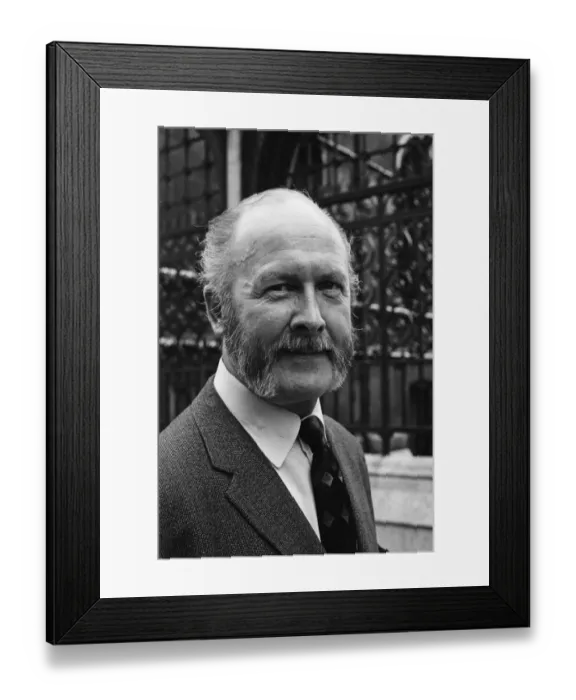Framed Print : Picture shows steam train enthusiast, Alan Pegler, at Waterloo Station, London
