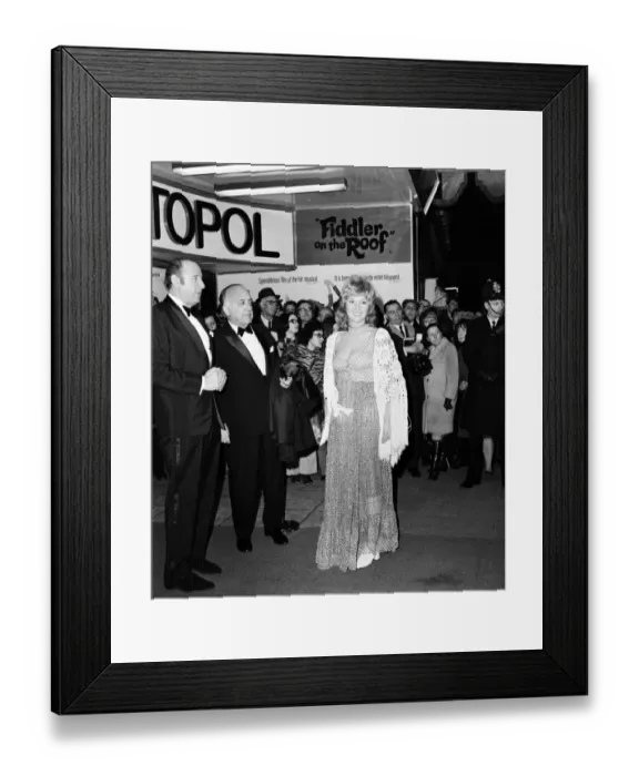 Framed Print : The premiere of Fiddler on the Roof'at the Dominion Theatre Framed Print : The premiere of Fiddler on the Roof'at the Dominion Theatre