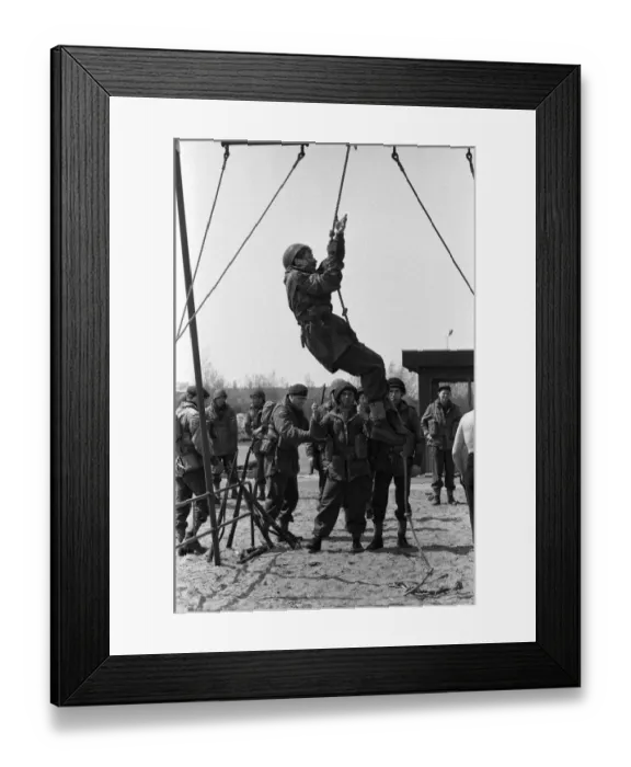 Framed Print : The filming of A Bridge Too Far'in Deventer, Holland. 10th May 1976 Framed Print : The filming of A Bridge Too Far'in Deventer, Holland. 10th May 1976
