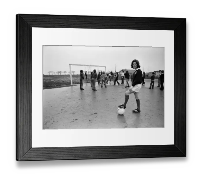 Framed Print : Scotland Ladies football star Edna Neillis has been informed by the Ladies Football