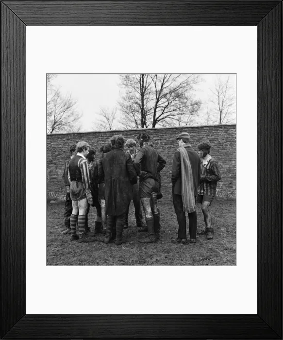 Framed Print : The Wall Game played at Eton College. Near Windsor in Berkshire. 26th November 1966 Framed Print : The Wall Game played at Eton College. Near Windsor in Berkshire. 26th November 1966