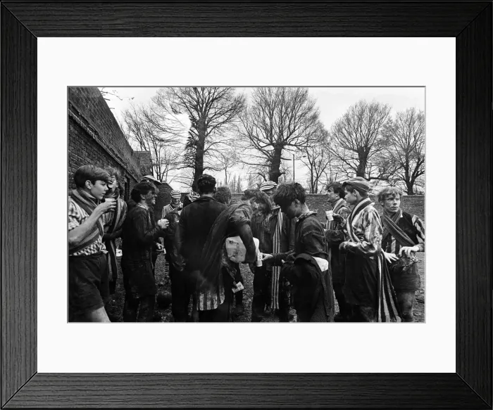 Framed Print : The Wall Game played at Eton College. Near Windsor in Berkshire. 26th November 1966 Framed Print : The Wall Game played at Eton College. Near Windsor in Berkshire. 26th November 1966