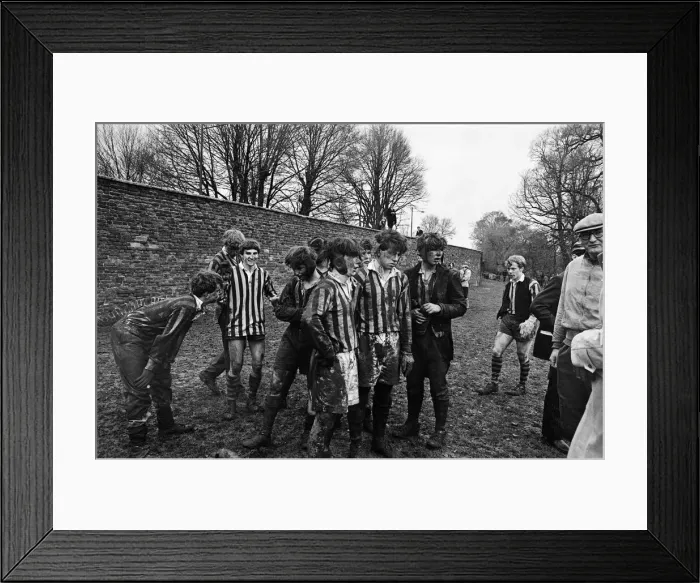 Framed Print : The Wall Game played at Eton College. Near Windsor in Berkshire. 26th November 1966 Framed Print : The Wall Game played at Eton College. Near Windsor in Berkshire. 26th November 1966