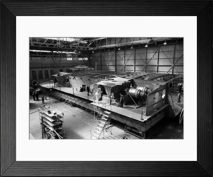 Framed Print : Another order for the worlds largest Hovercraft. British Rail Hovercraft Limited