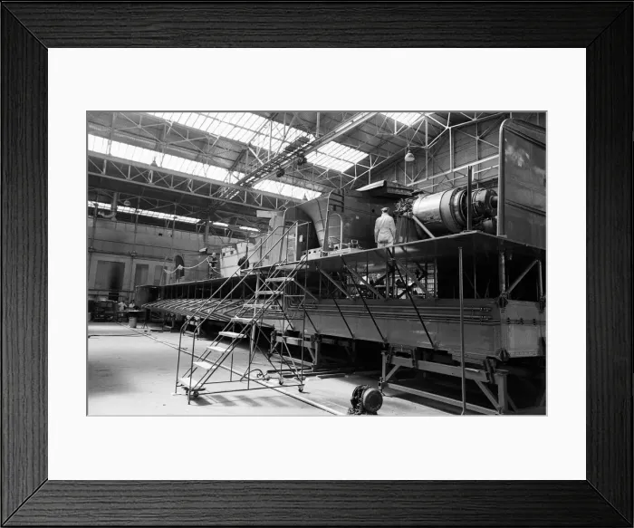 Framed Print : Another order for the worlds largest Hovercraft. British Rail Hovercraft Limited