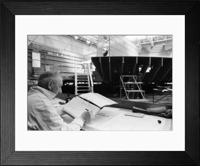 Framed Print : Another order for the worlds largest Hovercraft. British Rail Hovercraft Limited Framed Print : Another order for the worlds largest Hovercraft. British Rail Hovercraft Limited