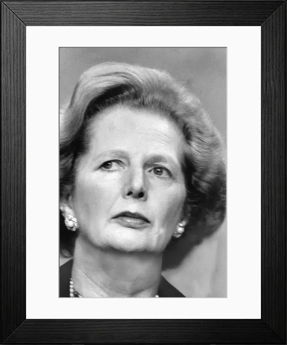 Framed Print : Margaret Thatcher at Conservative party conference, Conference Centre Framed Print : Margaret Thatcher at Conservative party conference, Conference Centre