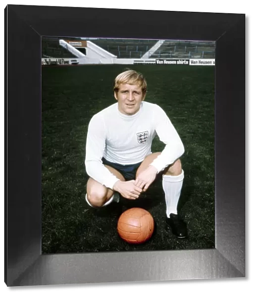 England footballer Francis Lee January 1970