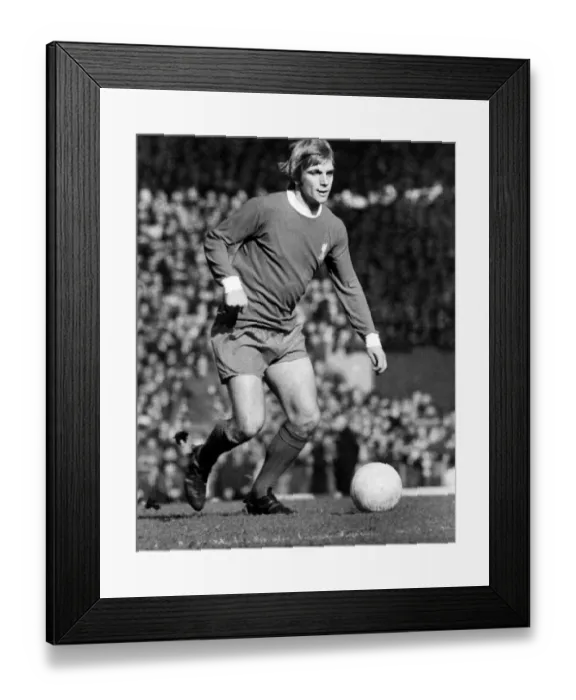 Framed Print : English League Division One match at Anfield. Liverpool 1 v Chelsea 0