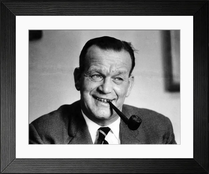 Framed Print : Manchester Citys new manager George Poyser. June 1963 P007348 Framed Print : Manchester Citys new manager George Poyser. June 1963 P007348
