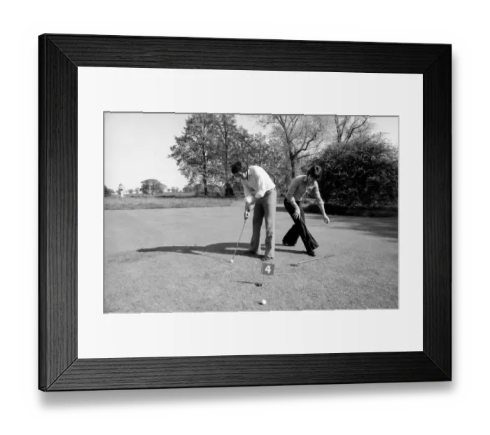 Framed Print : England Squad playing golf before one of their international matches Framed Print : England Squad playing golf before one of their international matches