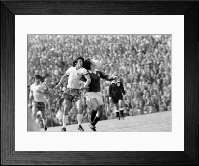 Framed Print : Home International match at Windsor Park. Northern Ireland 0 v England 0 Kevin Framed Print : Home International match at Windsor Park. Northern Ireland 0 v England 0 Kevin