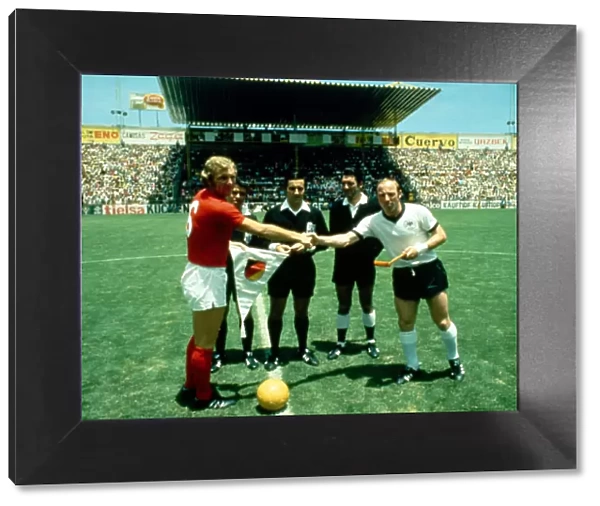 World Cup Quarter Final match in Leon, Mexico England 2 v West Germany 3 after