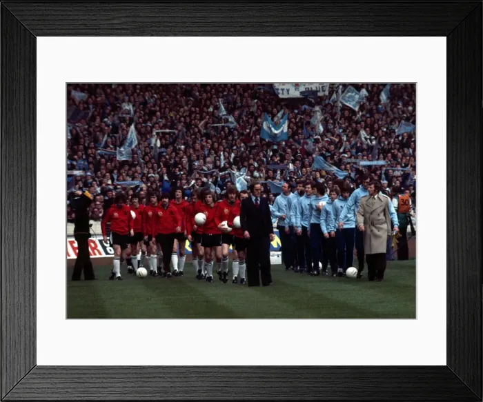 Framed Print : League Cup Final at Wembley Stadium Manchester City 2 v Newcastle United 1 Framed Print : League Cup Final at Wembley Stadium Manchester City 2 v Newcastle United 1