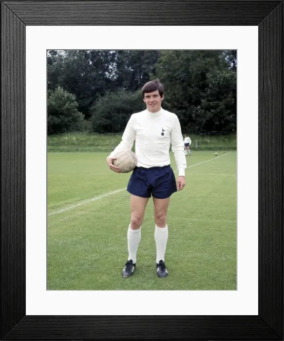 Framed Print : Tottenham Hotspur footballer Cyril Knowles during training July 1968 Framed Print : Tottenham Hotspur footballer Cyril Knowles during training July 1968
