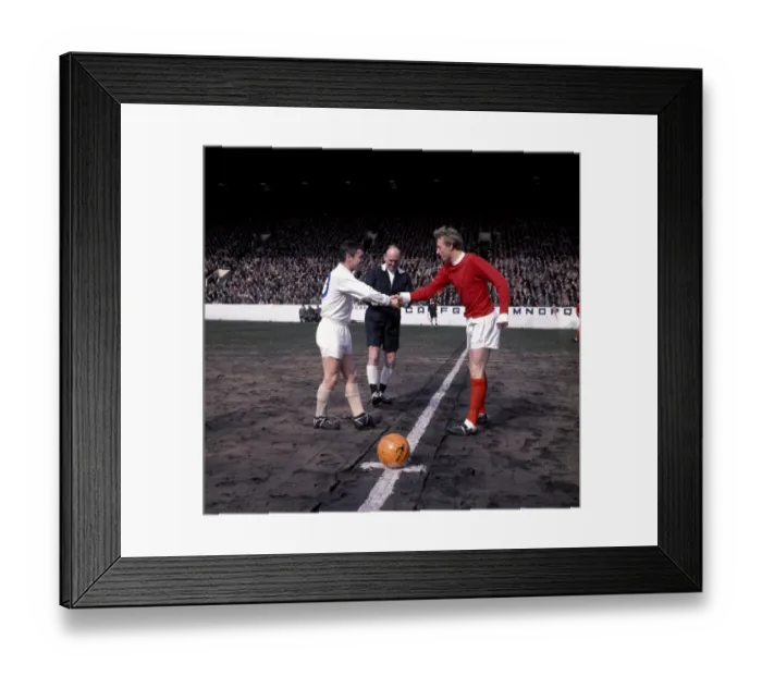 Framed Print : FA Cup Semi Final at Hillsborough Manchester United 0 v Leeds United 0