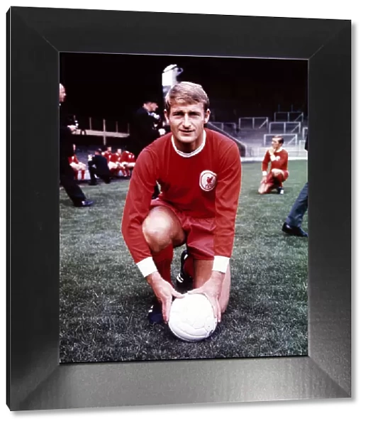Liverpool footballer Roger Hunt at Anfield July 1968