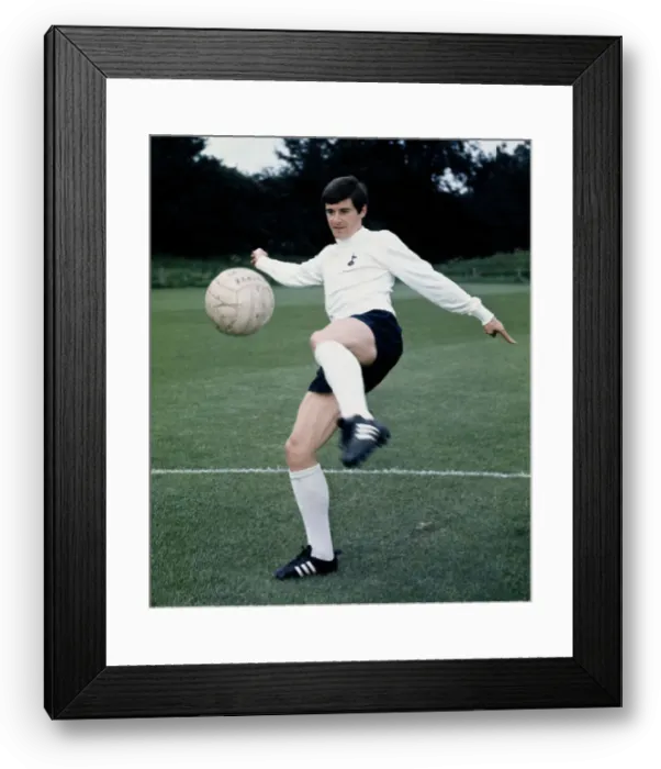 Framed Print : Tottenham Hotspur footballer Cyril Knowles during training July 1968