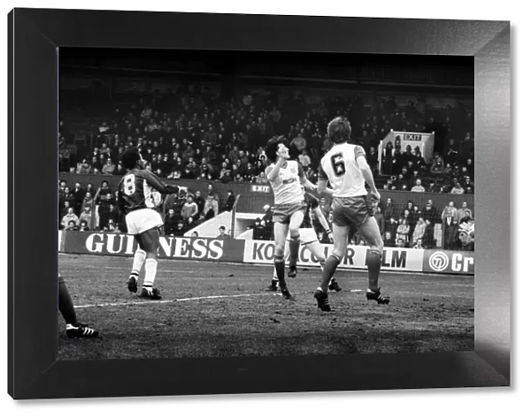 Stoke v. Aston Villa. March 1984 MF14-21-007 The final score was a one nil