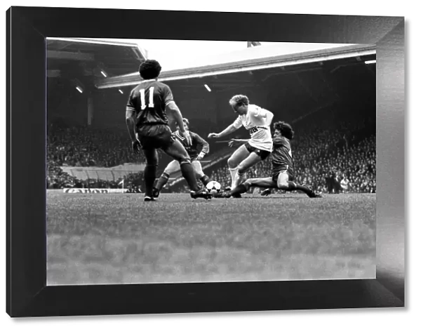 Liverpool v. Tottenham Hotspur. March 1984 MF14-19-015 The final score was a three