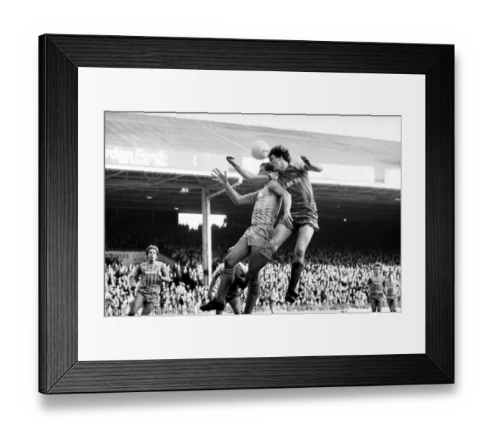 Framed Print : Manchester City v. Shrewsbury. March 1984 MF14-18-005 The final score was a one nil Framed Print : Manchester City v. Shrewsbury. March 1984 MF14-18-005 The final score was a one nil