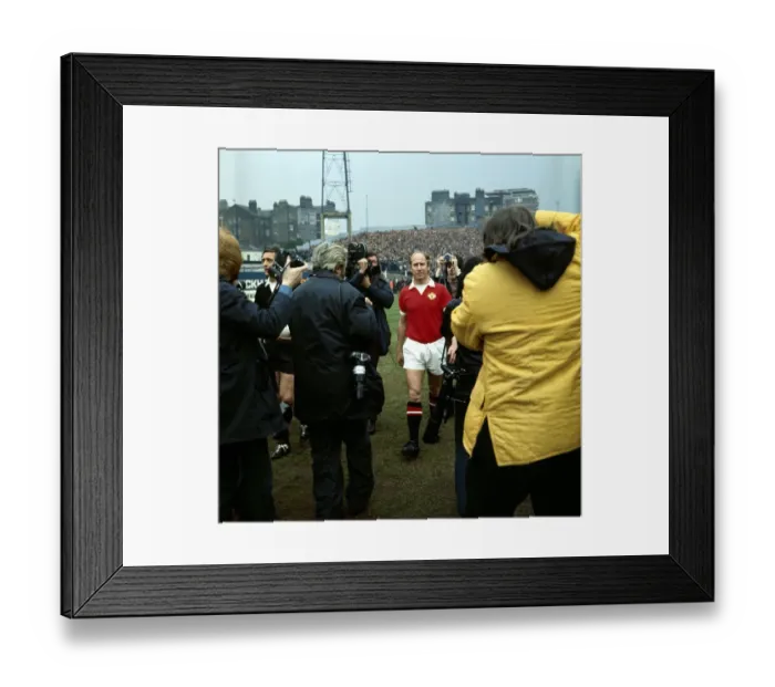 Framed Print : English League Division One match at Stamford Bridge Chelsea 1 v Manchester United