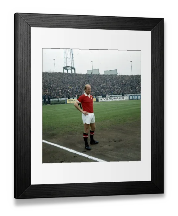 Framed Print : English League Division One match at Stamford Bridge Chelsea 1 v Manchester United