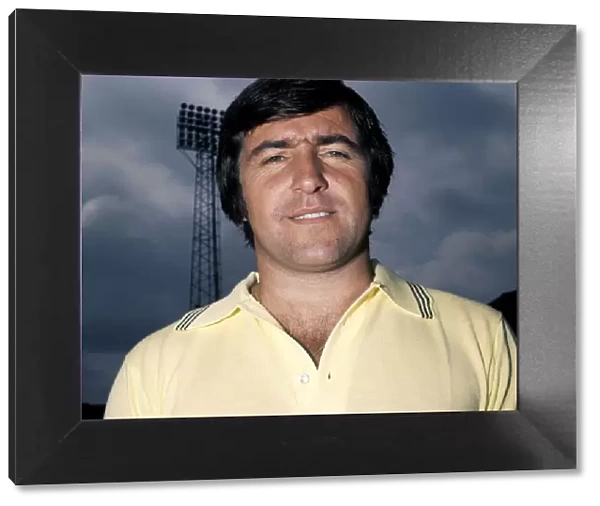 Terry Venables manager of Crystal Palace. july 1976