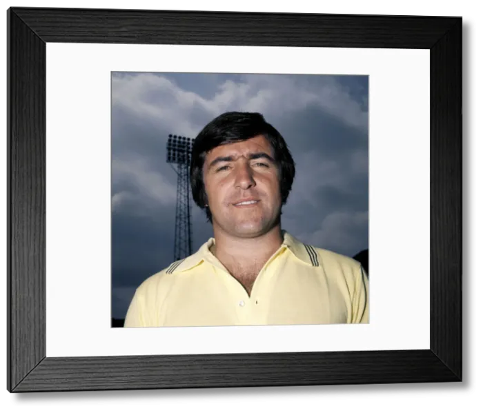 Framed Print : Terry Venables manager of Crystal Palace. july 1976 Framed Print : Terry Venables manager of Crystal Palace. july 1976