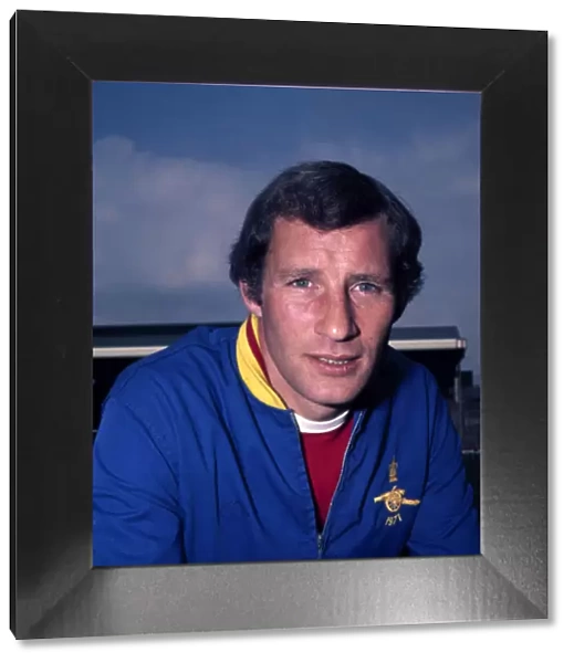 Terry Neill Arsenal manager. August 1976