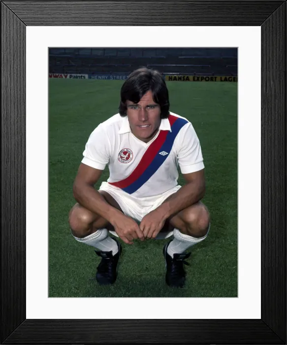 Framed Print : Peter Taylor of Crystal Palace. Juluy 1976 Framed Print : Peter Taylor of Crystal Palace. Juluy 1976