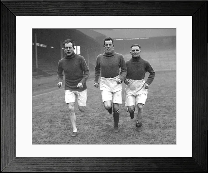Framed Print : Millwall FC. Cock, Forsyth and Wadsworth training. DM17286 Framed Print : Millwall FC. Cock, Forsyth and Wadsworth training. DM17286
