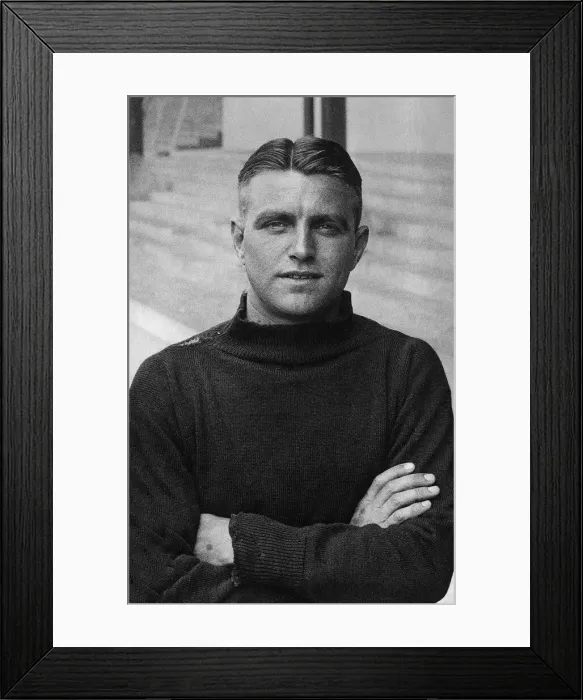 Framed Print : Football Player of Arsenal Eddie Hapgood January 1931 Framed Print : Football Player of Arsenal Eddie Hapgood January 1931