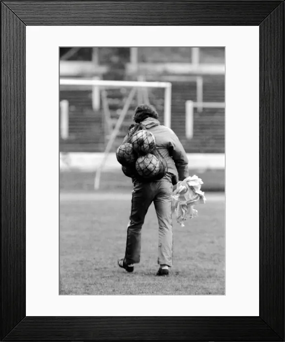 Framed Print : Chelsea training today at Stamford Bridge for Saturday