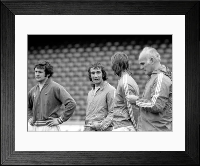 Framed Print : Chelsea training today at Stamford Bridge for Saturday Framed Print : Chelsea training today at Stamford Bridge for Saturday