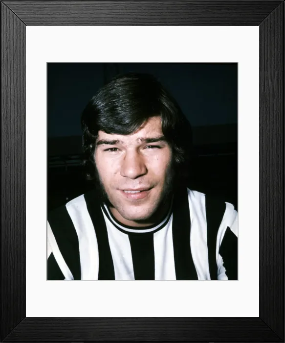 Framed Print : Newcastle United footballer Malcolm MacDonald July 1972 Framed Print : Newcastle United footballer Malcolm MacDonald July 1972